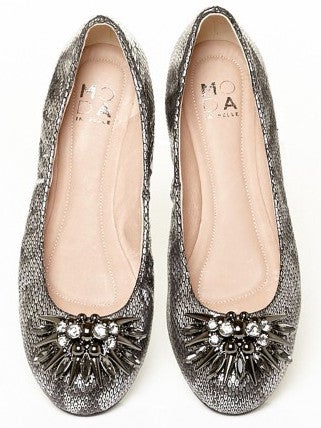 Moda in pelle online ballet pumps